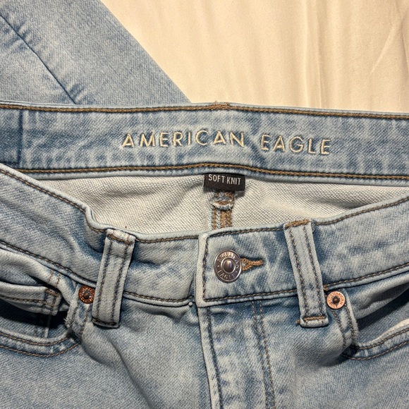 American Eagle Outfitters Light Blue Women's Jeggings - Picture 2 of 6